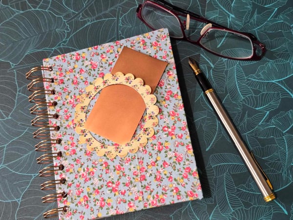 Image of 'Pink' Themed Eco Notebook