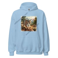 Image 3 of Bobcat Forest Landscape Pull-over Hoodie