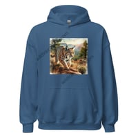 Image 1 of Bobcat Forest Landscape Pull-over Hoodie