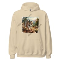 Image 5 of Bobcat Forest Landscape Pull-over Hoodie