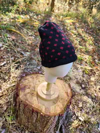 Image 2 of Wool Beanie Hat with Rolled Brim