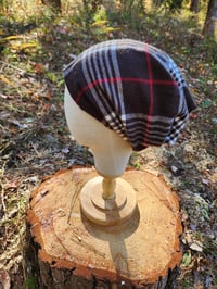 Image 1 of Brown Plaid Cashmere Headcover 