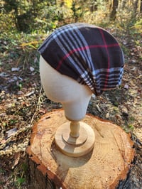 Image 2 of Brown Plaid Cashmere Headcover 