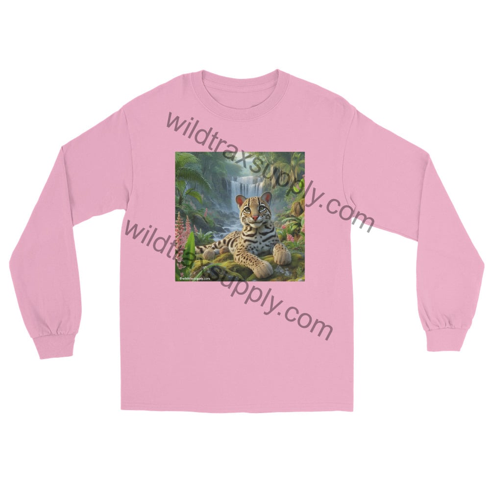 Rainforest Ocelot Long Sleeve Shirt