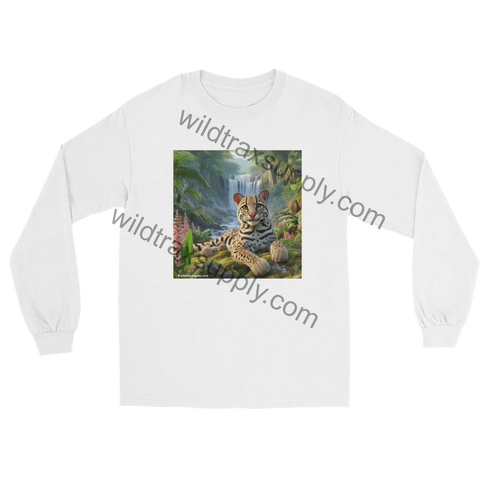 Rainforest Ocelot Long Sleeve Shirt