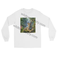 Image 1 of Rainforest Ocelot Long Sleeve Shirt