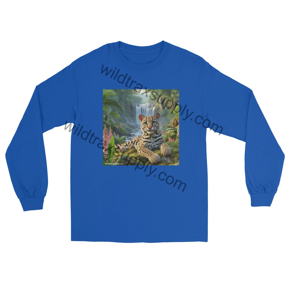 Rainforest Ocelot Long Sleeve Shirt