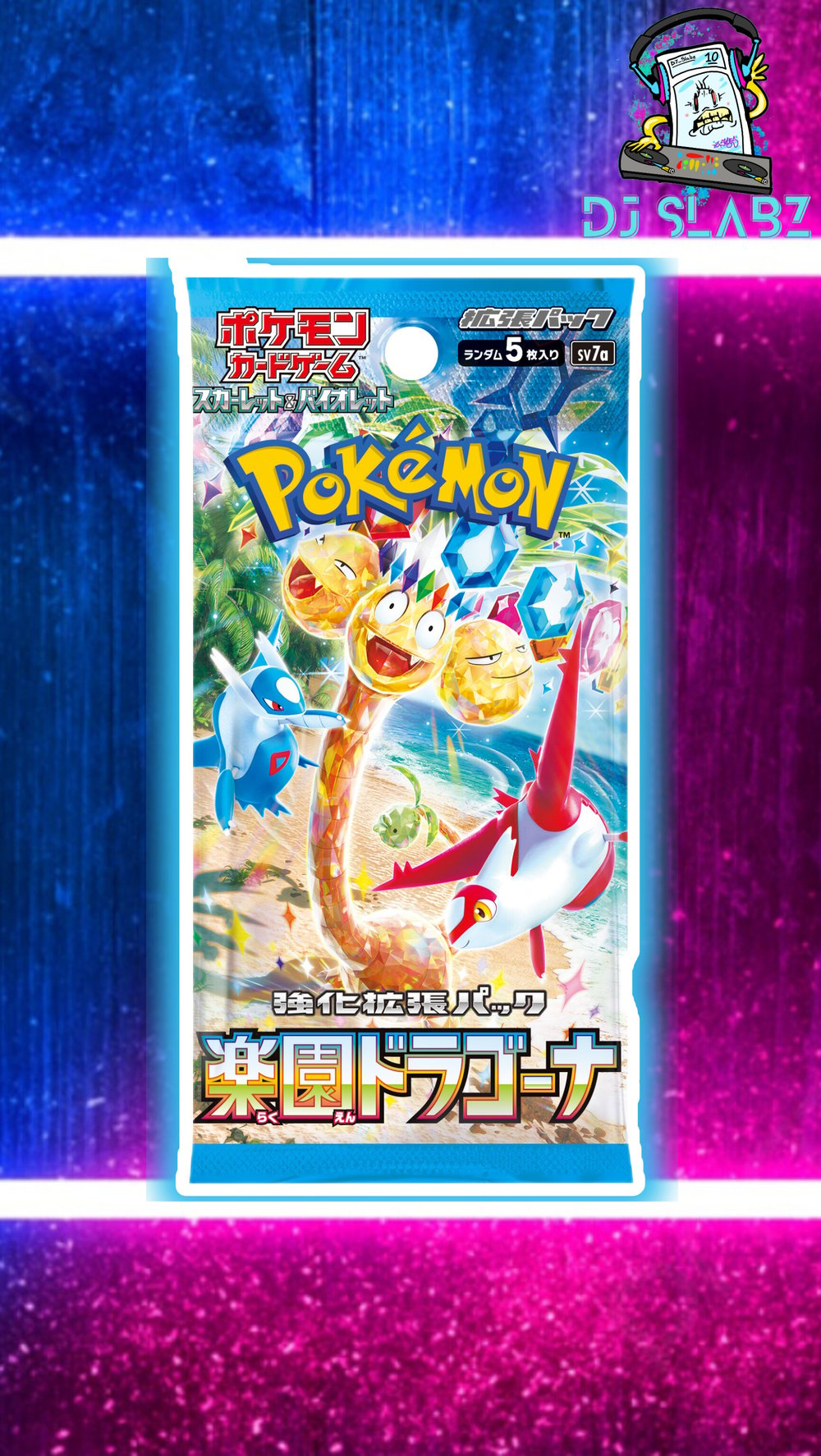 Paradise Dragona SV7a Booster Box - Japanese Pokémon TCG