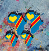 Image 3 of Congo Love earrings