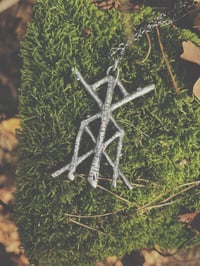 Image 1 of HEALTH & VITALITY sterling silver bind rune pendant