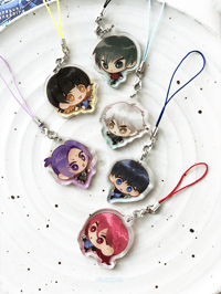 Blue Lock acrylic charms