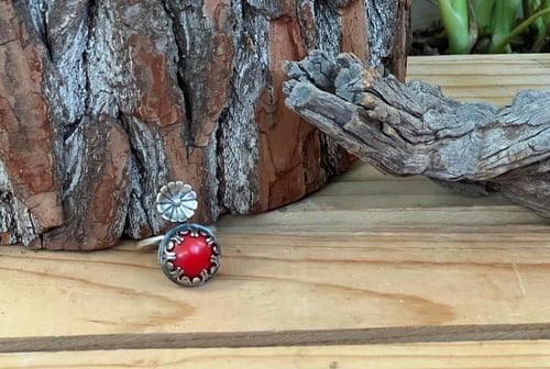 Image of Red Coral Ring