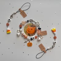 Image 1 of Spooky Bracelet + Phone Charms! 🕸