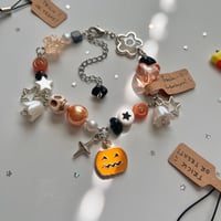 Image 2 of Spooky Bracelet + Phone Charms! 🕸