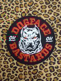 Image of Pitbull logo Embroidered Patch 