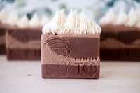 Image 1 of Gingerbread Christmas Holiday Vegan Decorative Soap Bar | Scent: Ginger + Cinnamon + Clove + Almond