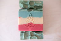 Image 4 of Tis the Season Christmas Holiday Decorative Vegan Soap Bar | Scent: Christmas Hearth