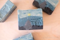 Image 3 of Woodsy Man Alpine Nightscape Mountain Rugged Vegan Artisan Soap Bar | Scent: Fir + Pine + Cedar
