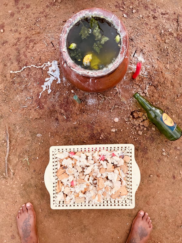 Image of Akwesidae Ancestor Blessing Group Ritual