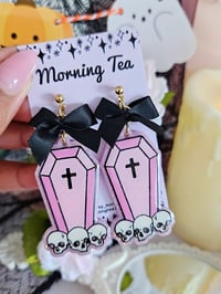 Coffin Earrings