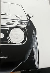 Image 2 of Vintage Camaro ORIGINAL Painting