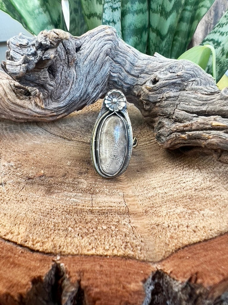 Image of Petoskey Statement Ring