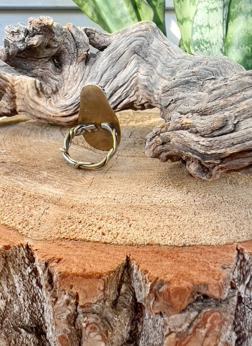 Image of Petoskey Statement Ring