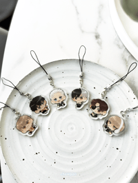 Windbreaker acrylic charms