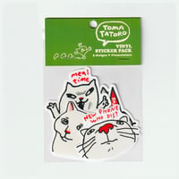 Image 1 of Vinyl Sticker Pack - Cats