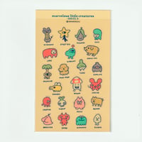 Image 1 of Marvelous Little Creatures Sticker Sheet - Series 3