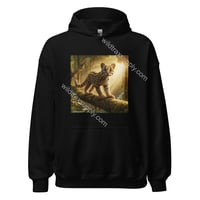 Image 1 of Ocelot in Rainforest Tree Pull-Over Hoodie