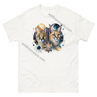 Image 4 of Celestial Serval and Caracal T-Shirt