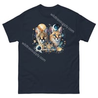 Image 1 of Celestial Serval and Caracal T-Shirt