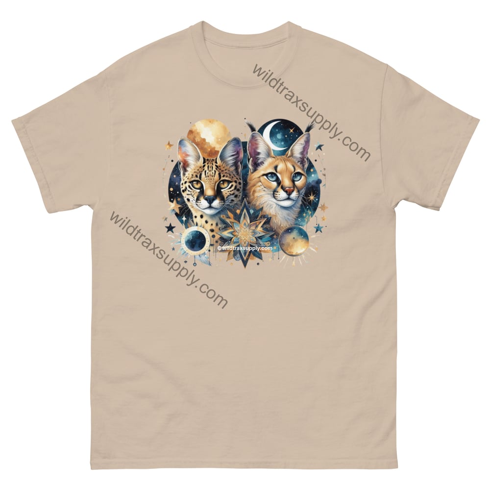 Celestial Serval and Caracal T-Shirt