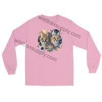 Image 4 of Celestial Serval and Caracal Long Sleeve TShirt