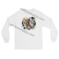 Image 3 of Celestial Serval and Caracal Long Sleeve TShirt