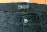 Image 3 of Agnes B homme 2011aw corduroy pants, size 42 (fits 34”)