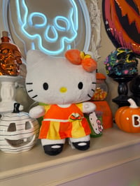 Image 3 of Hello kitty candy corn plushie 