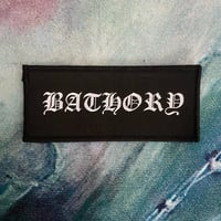 Bathory Logo Patch