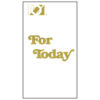Four (4) copies: For Today, A Daily Reader