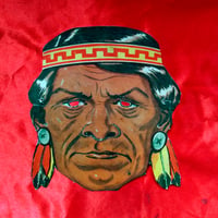 Image 1 of Big Chief (The Indian) - Kelloggs Corn Flakes mask (1950s) - cutout