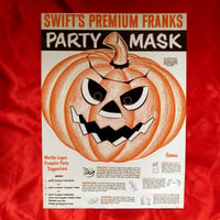 Image 1 of Swifts Premium Franks - Jack O'lantern Halloween Party mask (1953) 