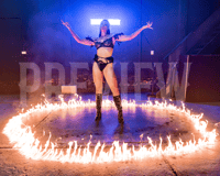 LK Signed Photo - Fire 