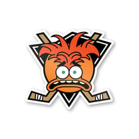 Anxiety Hockey Sticker