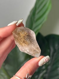 Image 3 of HIGH QUALITY HIMALAYAN PUFF RUTILE IN QUARTZ CLUSTER A