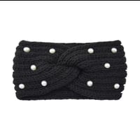 Image 5 of Pearls knitted headband 