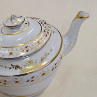 Image 3 of Antique Georgian Newhall Pattern 291 Gilded Teapot c. 1795 - 1807