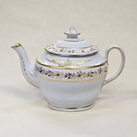 Image 6 of Antique Georgian Newhall Pattern 291 Gilded Teapot c. 1795 - 1807