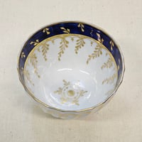 Image 3 of Antique Georgian Blue & Gilded Tea Bowl c. Late 18th Century