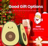 Image 5 of GAIATOP 2pcs Rechargeable Hand Warmers - Cute Avocado Design, Magnetic Detachable, USB Powered Pocke